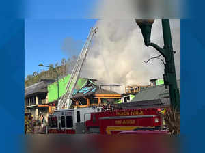 Are firefighters fighting actively at downtown Gatlinburg? Details here