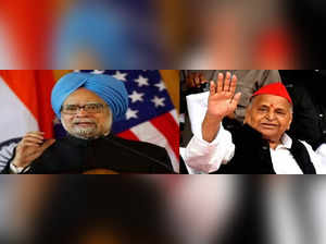 Mulayam Singh Yadav - Manmohan Singh