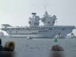 Supersonic missiles deployed by Royal Navy to protect HMS Queen Elizabeth in front lines