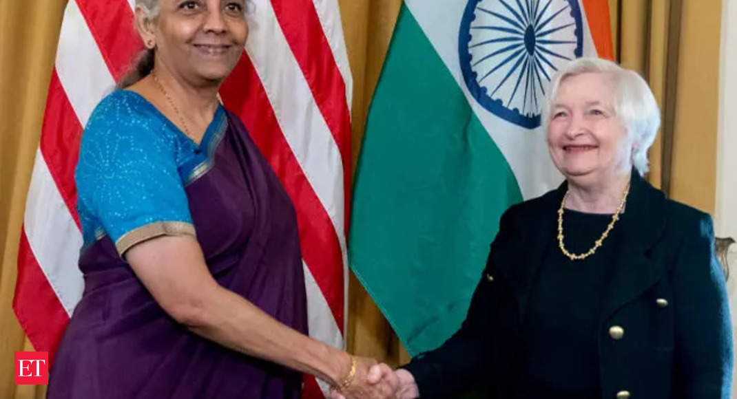 Nirmala Sitharaman meets with US Treasury Secretary Janet Yellen in Washington DC