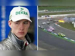 Michael Schumacher's nephew David suffers spine fracture in horrific race crash