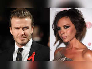 Style icons David Beckham and Victoria Beckham stepped out in New York in these perfectly coordinated outfits, check out pics