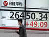 Asian shares track Wall Street higher as jitters abound
