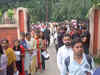 Uttar Pradesh: Candidates queue up outside exam centres for UPSSSC PET Exam 2022