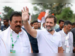 Congress prez poll: Rahul Gandhi, leaders part of Bharat Jodo Yatra to vote at campsite in Karnataka