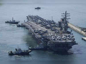 US carrier, S. Korea warships start new drills amid tensions.