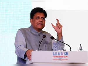 New Delhi: Union Minister of Commerce & Industry Piyush Goyal during the third edition of FICCI LEADS 2022- 'Leadership for Future' at the theme session on 'Future of Financing' in New Delhi in New Delhi on Tuesday, Sept. 20, 2022. (Photo: Anupam Gautam/IANS)