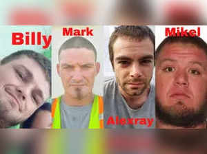 Four missing men found dismembered in Oklahoma river, say police