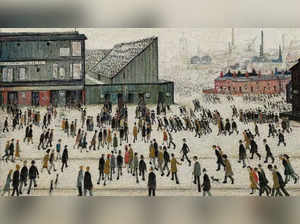 LS Lowry's painting "Going to the Match" goes under hammer, gets sold for £7.8 million. Read to know more