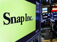 snap share price: Snap misses revenue estimate, shares plunge 30% - The  Economic Times
