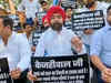 Delhi firecracker ban: Tajinder Pal Bagga protests outside Kejriwal's residence; calls him 'anti-Hindu'