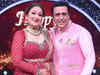 Govinda romances wife on Indian Idol 13, daughter hides her face
