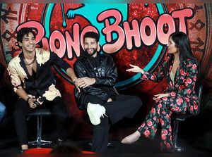 Mumbai, Oct 11 (ANI): Bollywood actors Ishaan Khatter, Siddhant Chaturvedi and a...