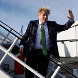 Boris Johnson 'booed' by passengers on flight back to UK