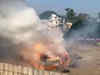 Andhra: Fire breaks out at a firecracker stall in Vijayawada; 2 people dead