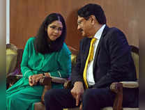 Mumbai, Oct 19 (ANI): Ajay Piramal, Chairman, Piramal Group Pharma, interacts wi...