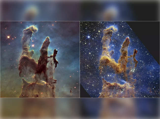 Webb Telescope Captures New View of 'Pillars of Creation'
