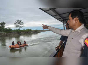 Dibrugarh: Union Minister for Ports, Shipping, Waterways and AYUSH Sarbananda So...