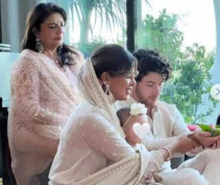 Priyanka Chopra shares pics of 1st Diwali with daughter Malti, wishes fans 'love, peace & prosperity