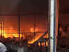 Gujarat: Massive fire breaks out at RO plant godown in Vadodara, watch!
