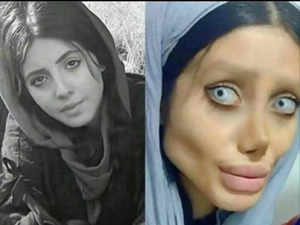 Iran’s Zombie Angelina Jolie reveals her real face, says viral look was fake