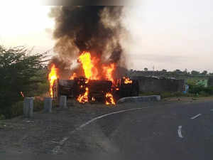 Fire breaks out in fuel tanker; 2 dead, over 20 injured,...