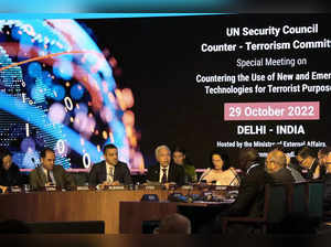 New Delhi, Oct 29 (ANI)_ United Nations Security Council special meeting of the ....
