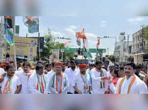 Gujarat Congress Yuva Morcha yatra.