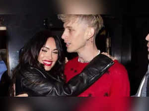 Megan Fox and Machine Gun Kelly dress up as Pamela Anderson and Tommy Lee for Halloween party