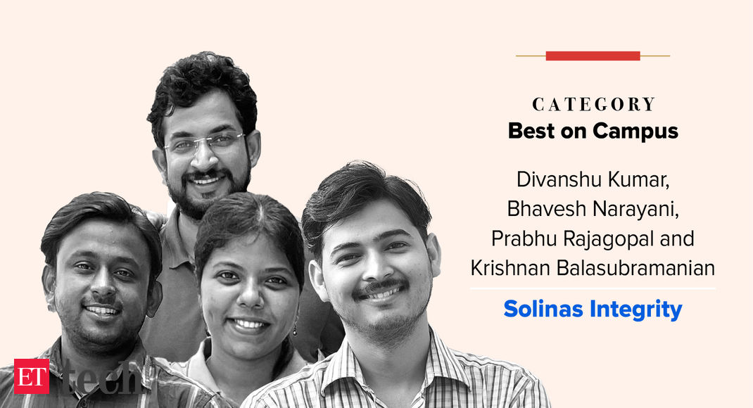 et Startup Awards 2022 Best on Campus: ET Startup Awards 2022: Solinus Wins Best in Campus Category

 | Tech Reddy