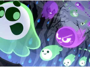 Halloween Google Doodle rulebook. Know how to play game