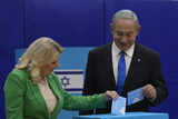Benjamin Netanyahu in lead after Israel vote