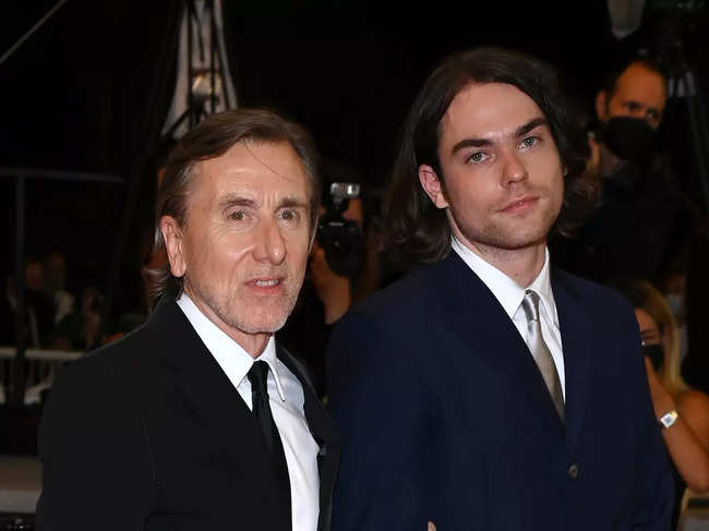 ​Cormac Roth (R) was a guitarist, composer and producer. (In pic: left, Tim Roth)​