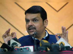 Mumbai, Oct 31 (ANI): Maharashtra Deputy Chief Minister Devendra Fadnavis addres...