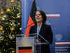 Germany's foreign minister Annalena Baerbock may visit in December