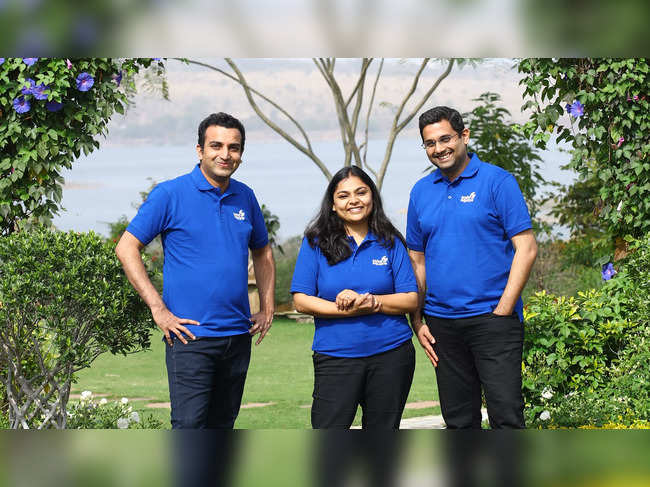Founders - Nikhil Nahar, Shreya Mishra, Neeraj Jain (L to R)