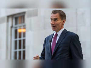 Britain's new finance minister Jeremy Hunt