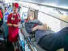 Tallest woman in world takes her first flight after airline removes six seats