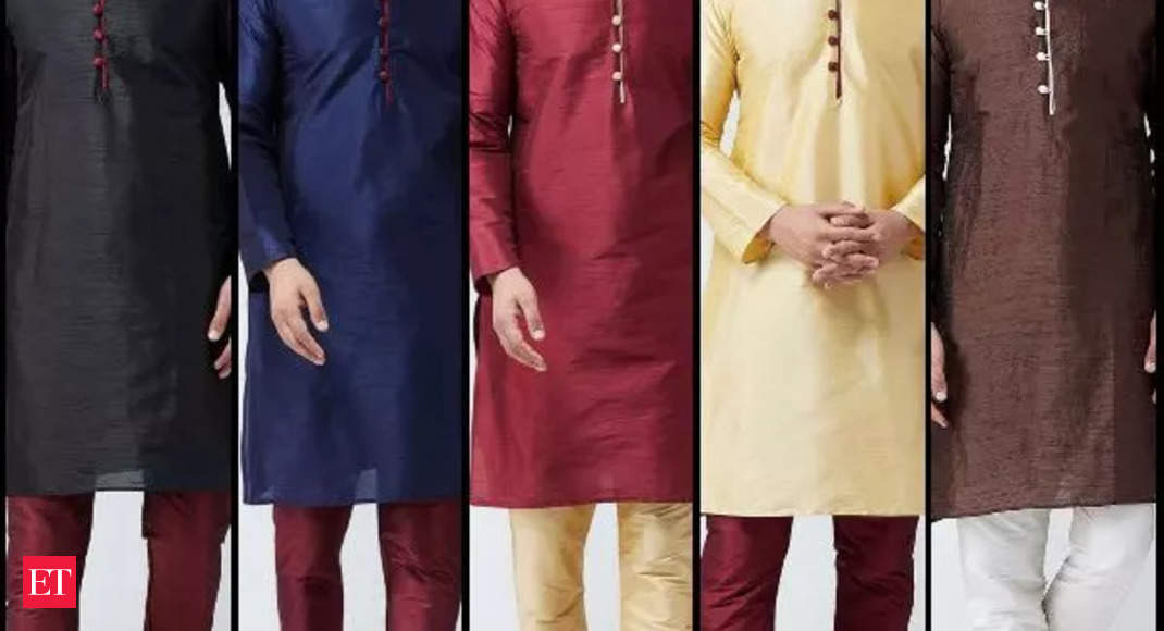 Kurta Pajamas: Kurta Pajama for Men - The Economic Times