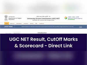 UGC NET results