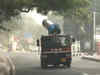 Watch: Anti-smog gun sprays water to curb air pollution in Delhi's Qutub Minar area