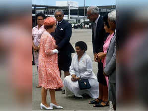 Watch video: Princess Anne appeared confused when Fijian player sat on ground. Here's what happened