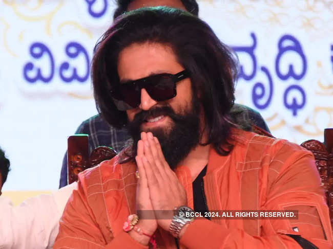 ​"If everything falls in place, we will do 'KGF 3' later," Yash said. ​