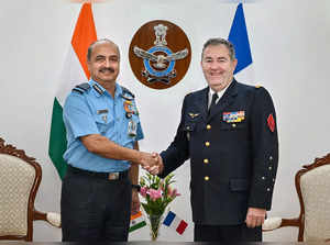 **EDS: TWITTER IMAGE VIA @IAF_MCC** New Delhi: Chief of Air Staff Air Chief Mars...