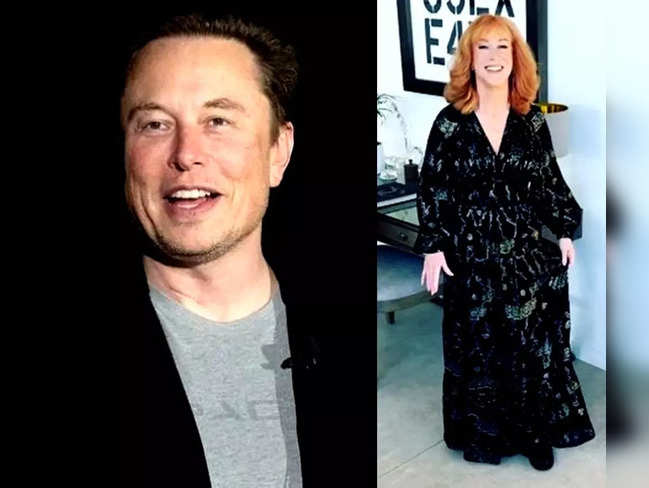 Musk suspends comic Kathy Griffin's account for impersonation.