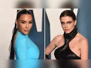 Kim Kardashian shares red carpet at 2022 CFDA awards with Kanye West's ex Julia Fox
