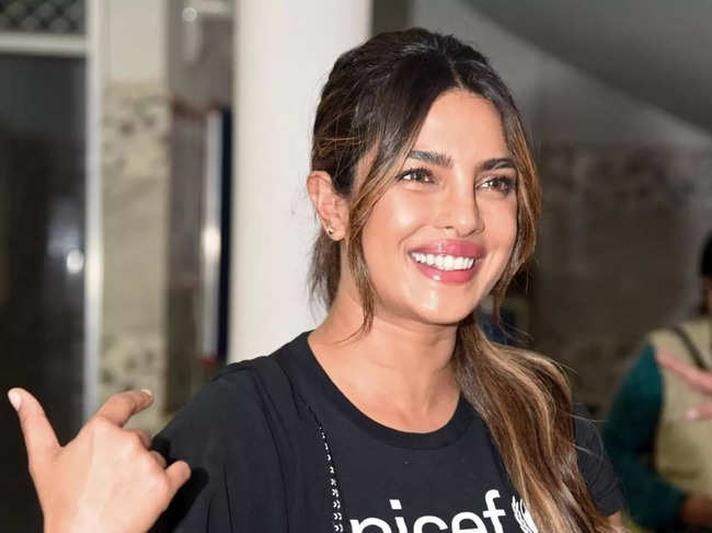 ​Priyanka Chopra visited a few girls' schools and anganwadi centres, and interacted with people in Lucknow.​