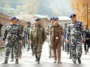 Jammu and Kashmir, Nov 03 (ANI): Central Reserve Police Force (CRPF) Director Ge...
