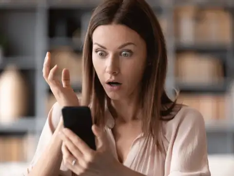 Don't scan the QR code to receive money