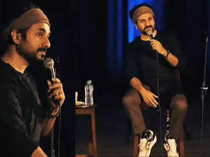 Vir Das jokes comics in India 'get slapped'; crowd asks with what? 'sedition, defamation' - video